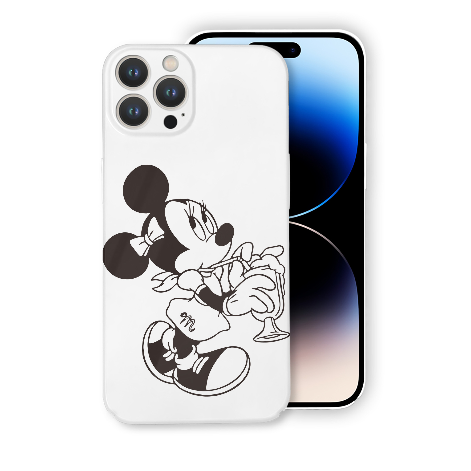 （画像用） ミッキーマウス Mickey Mouse 【iPhone 14シリーズ対応】ハードケース